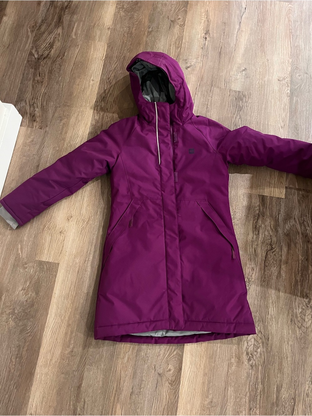 MEC Girl’s Hooded Ski Jacket - Magenta